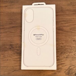 Apple iPhone 16 Plus Transparent Case with MagSafe